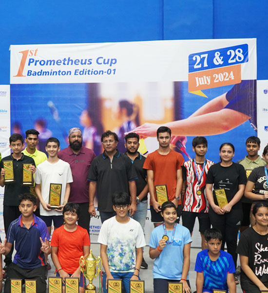 Prometheus School Badminton Tournament 2024